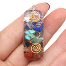Chakra Orgone Pendant