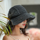 Wide brim straw hat 