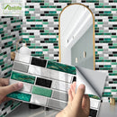 Waterproof 3D Tile Stickers (9 pieces) 