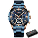 Curren Business Chronograafhorloge