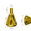 Screw burr deburring tool