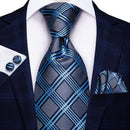 Blue tie for men