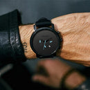 Lederen Sport Chrono Horloge