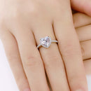 Heart Cubic Zirconia Ring
