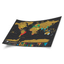 Belleza World Scratch Map - your journey in your own living room!