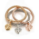 Tree of Life Armband (hartjesvorm)