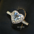 Heart Cubic Zirconia Ring