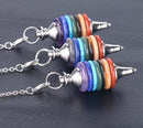 Seven Chakras Pendulum Necklace - The Spiritual Life Guide
