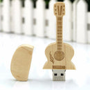 Wooden Guitar USB Flash Drive