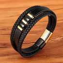 Stijlvolle Echt Lederen Armbanden Voor Mannen