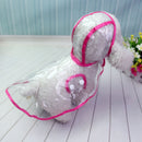 Dog Waterproof Transparent Raincoat 