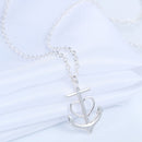 Anchor Heart Necklace