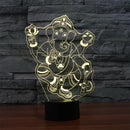 3D Ganesh RGB LED night light