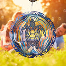 Sea Turtle Wind Spinner 