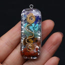 Chakra Orgone Pendant