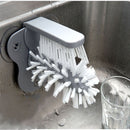 Window Cleaner with Double-Sided Brush