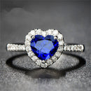 Heart Cubic Zirconia Ring