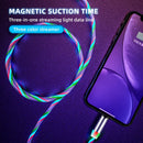 iGlow Gloeiende LED Magnetische 3 in 1 USB Oplaadkabel