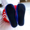 Non-slip thermal socks for indoor use