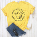 Bescherm Onze Oceaan Bescherm Onze Toekomst T-shirt