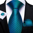 Blue tie for men