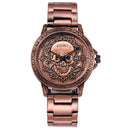 Schedel Gezicht Horloge