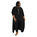 Plus Size Casual Streetwear Set