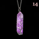 Levensboom Kristallen Hanger Ketting