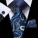 Hi-Tie | Silk Paisley Tie Set