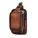 Echt Lederen Heren Waist Bag