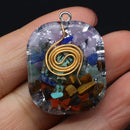Chakra Orgone Pendant