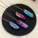 Levensboom Kristallen Hanger Ketting