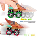 Pull Back Dinosaur Mini Car (6pcs)