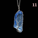Levensboom Kristallen Hanger Ketting