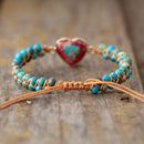 Passie Hart Gevlochten Armband