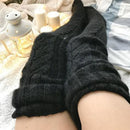Over-the-knee knitted socks
