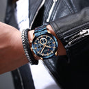 Curren Business Chronograafhorloge