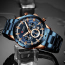 Curren Business Chronograafhorloge