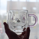 Double-layered coffee mug 