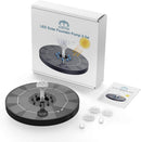 LED Solar Water Fountain