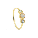 Maansteen Parel Ring