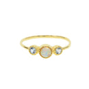 Maansteen Parel Ring