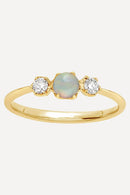 Maansteen Parel Ring