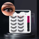 Magnetic False Eyelashes and Eyeliner Set 