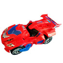 Transformerende Dinosaurus LED Auto