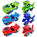 Transformerende Dinosaurus LED Auto