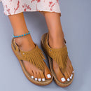 Strand Tassel Sandaler