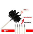 Pipe Inside Rotating Cleaning Brush 