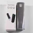 Portable fingerprint-resistant screen cleaner