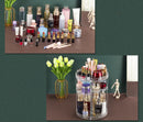 Roterende make-up organiser